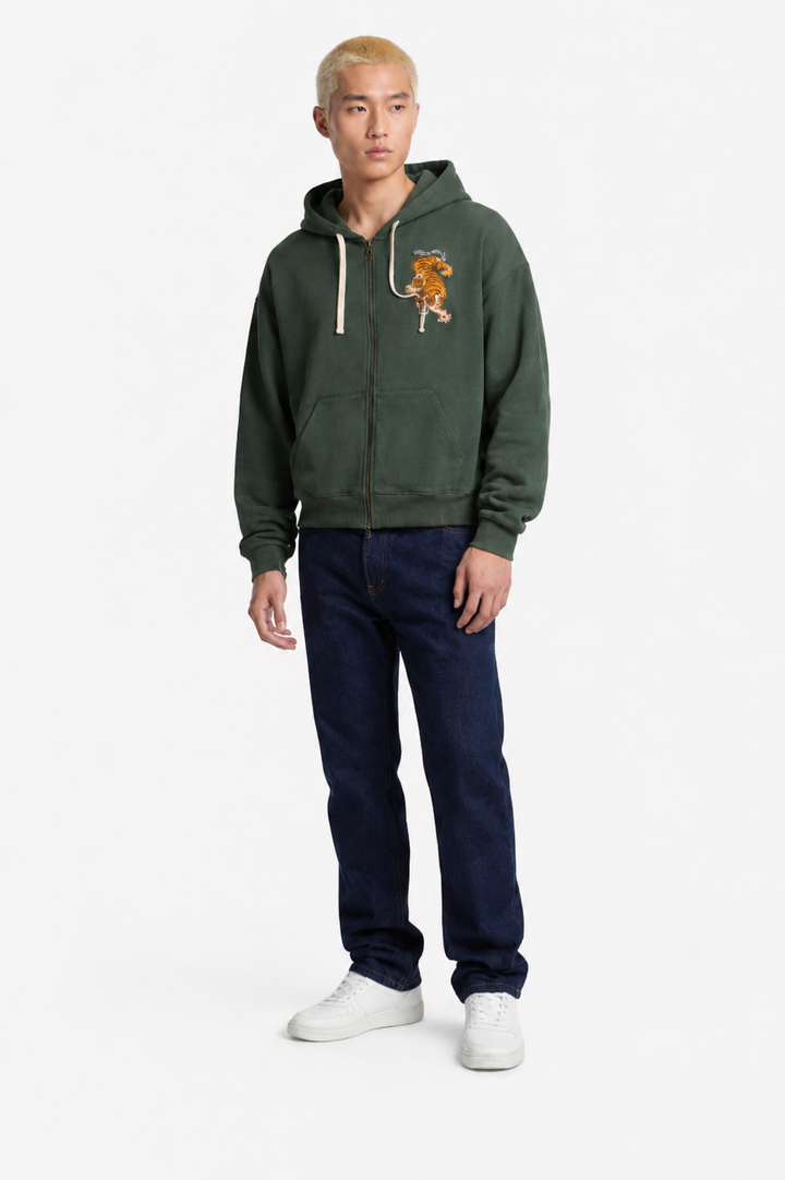 Alvoro Tiger Hoodie — detail view 5