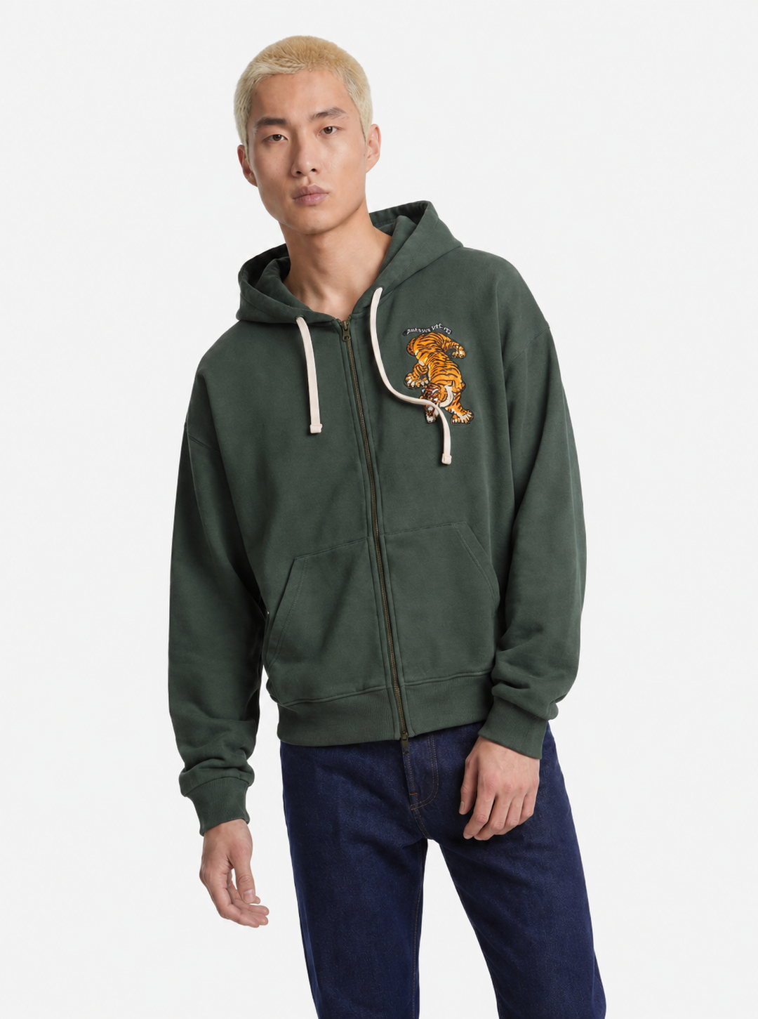 Alvoro Tiger Hoodie — heavyweight oversized streetwear hoodie