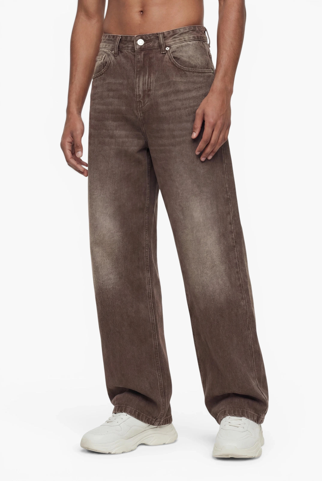 Alvoro Mocha Denim Jeans — detail view 2